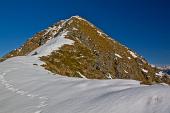 Da Foppolo-Passo Dordona salita al Monte Vallocci (2510 m.) far Val Dordonella e Val Madre il 6 novembre 2010 - FOTOGALLERY